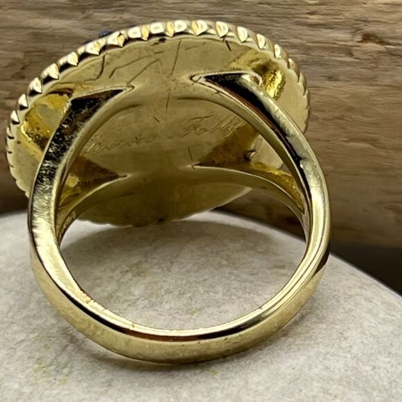 Kirks Folly Seaview Moon Rainbow Bridge Ring Size 7 - Picture 4 of 12